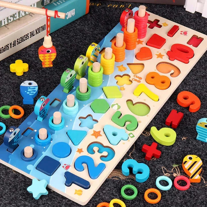 Image of fun and educational baby toys