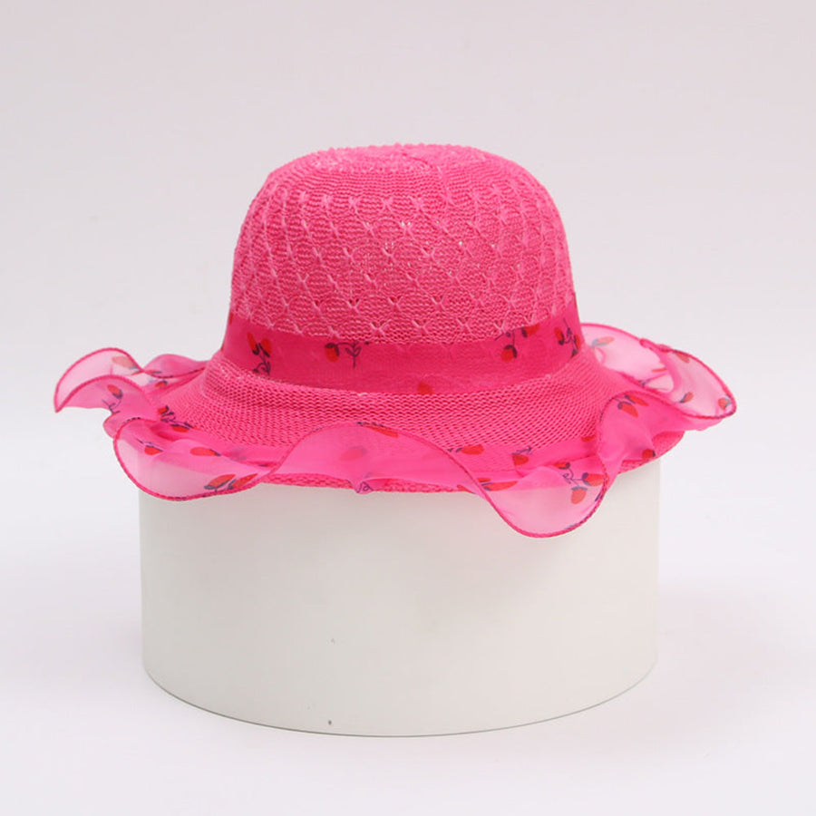 Straw hat for kids ideal for picnics