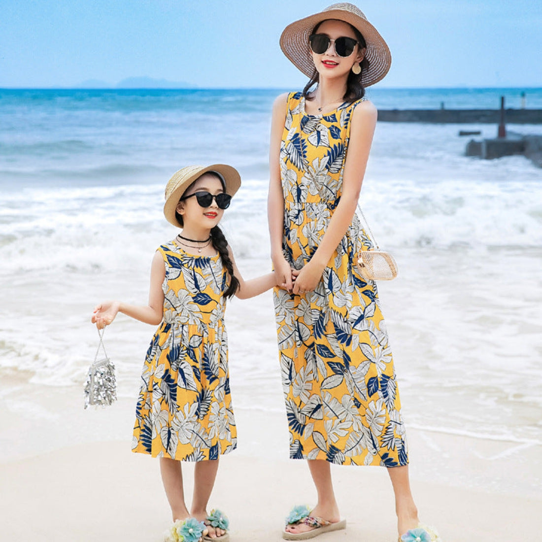 Vacation matching outfits