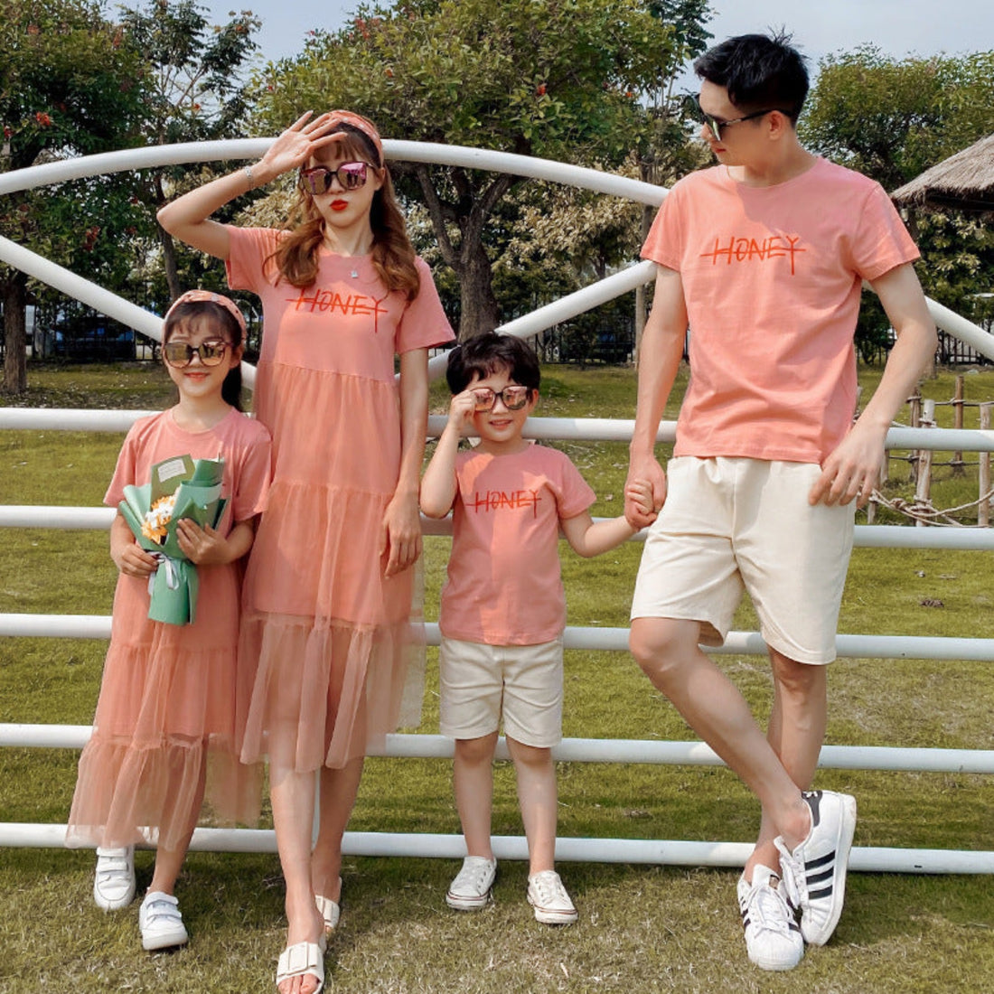 Stylish summer clothes for the whole family