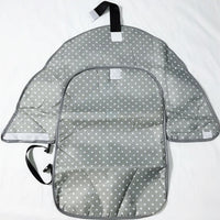 Portable changing pad fitting in diaper bag