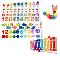 Toy for cognitive development: 3D Number Puzzle