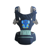 Adjustable baby waist stool with secure buckles