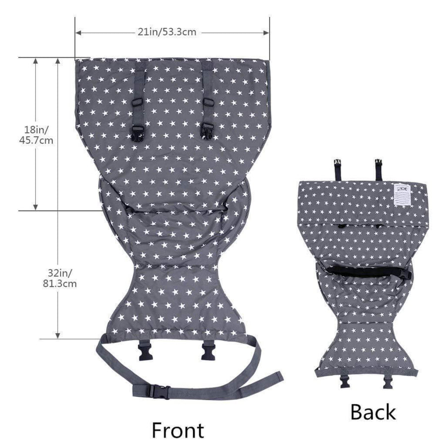 Foldable baby dining chair bag