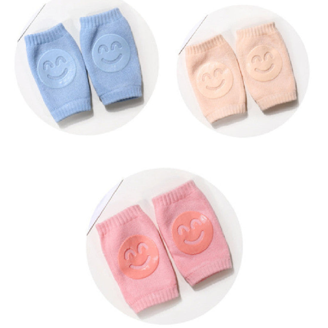 Breathable baby knee pads and socks