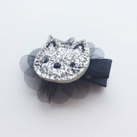 High-quality kitty cat clips for children's hair