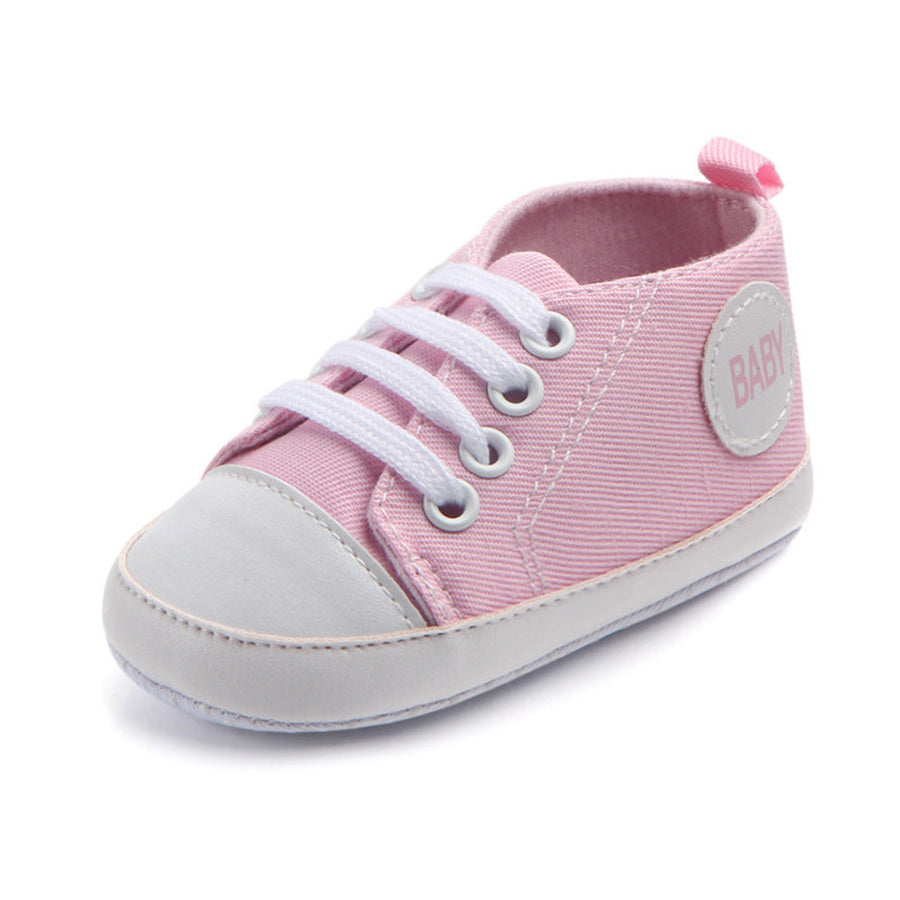 First walkers baby shoes in pink
