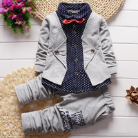 Smart and stylish casual clothing suits for boys, featuring vests and gentleman suits for a dapper look