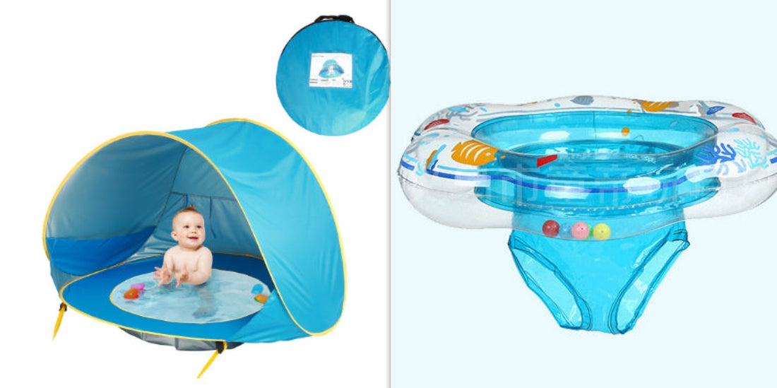 Portable baby tent with carrying bag