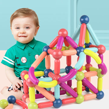 Magnetic stick building blocks set for kids