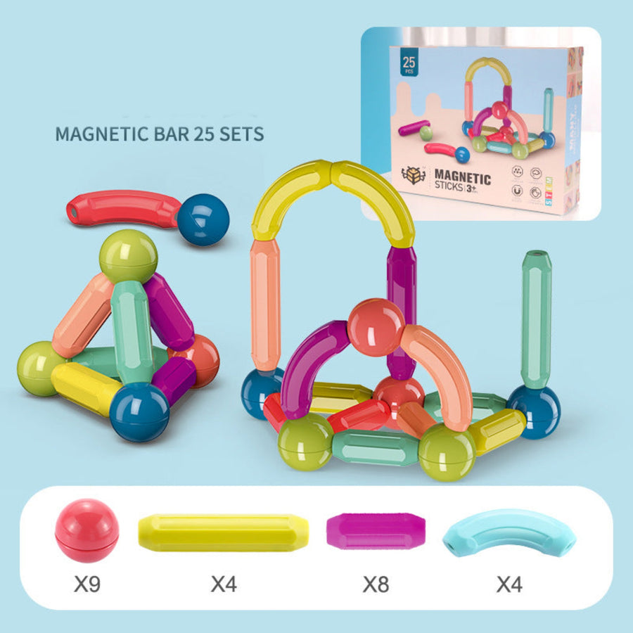 Safe non-toxic magnetic stick toy for kids