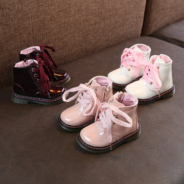 Durable Martin ankle boots for girls