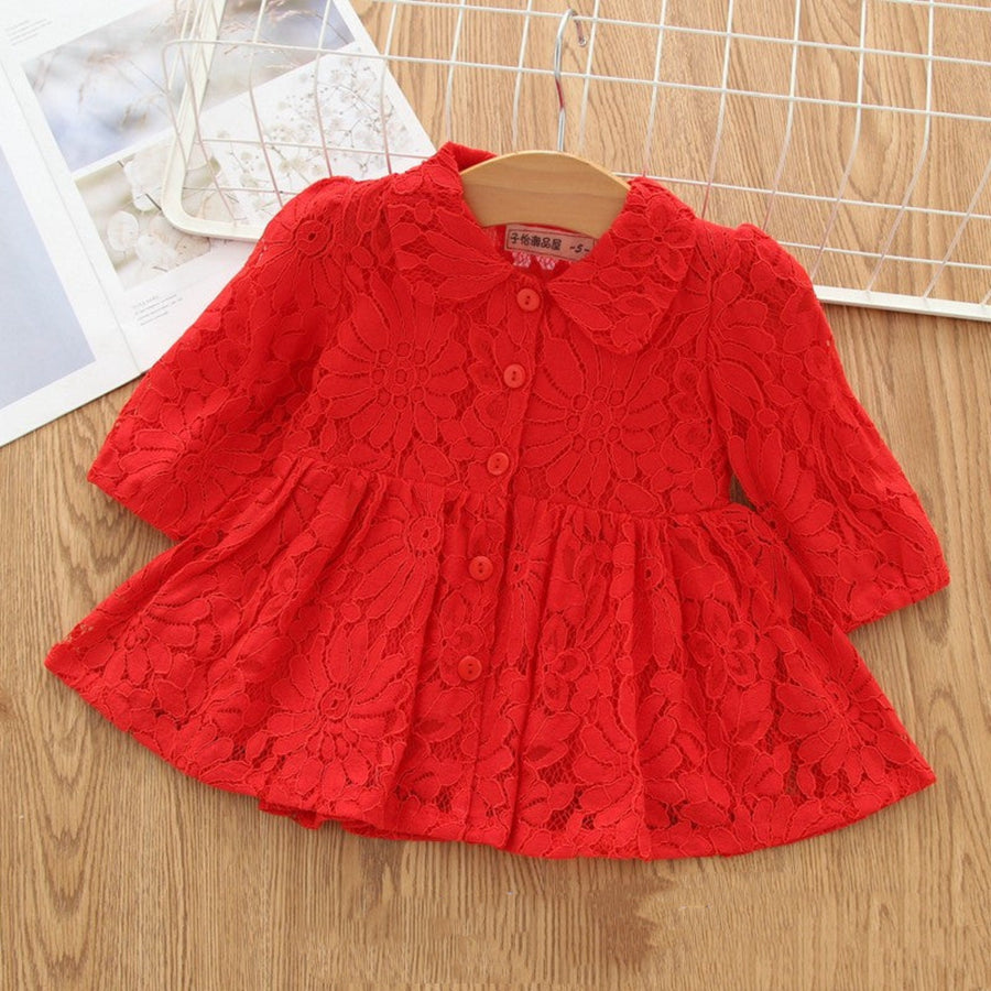 Soft cotton blend baby girl dress, ensuring comfort and style for your little one.