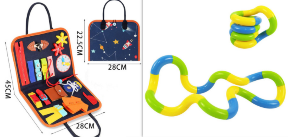 Multi-sensory learning toy for children