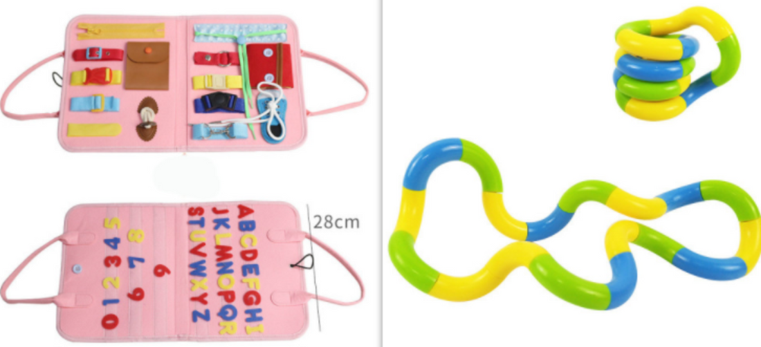 Colorful sensory toy for toddlers