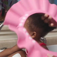 Adjustable baby bath in pink