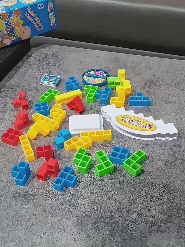 Balance stacking game for family fun